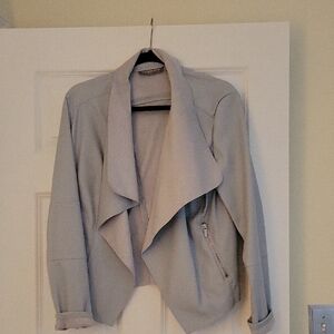 Elegant Gray Women's Jacket